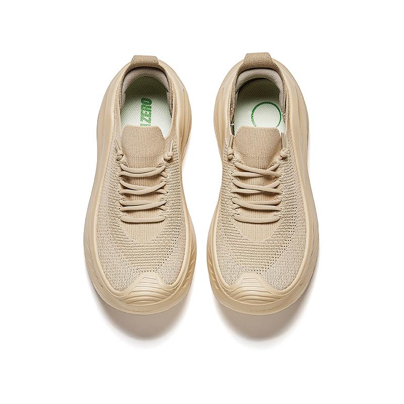 Anta Training Series Exploration Comfortable Fashion Slip Resistant Durable Breathable Low Top Training Shoes Men Sneaker Beige 912527777-1