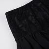 Spring/Summer Ballet Style High Waist Black Lace A-line Skirt for Women