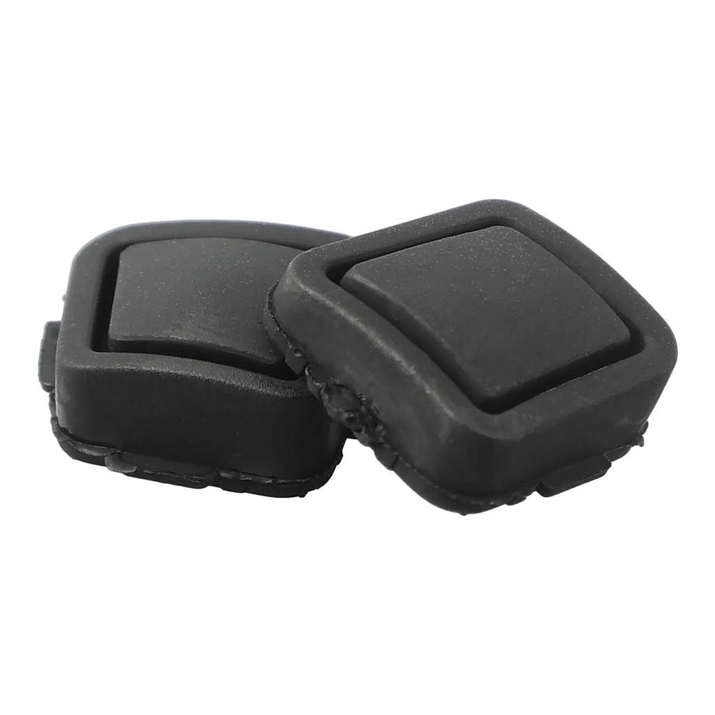 2pcs ABS Keyless-Go Door Handle Buttons Cover Fit For Mercedes-Benz W211 C209 W219 W251 Black-Exterior-Door Handles