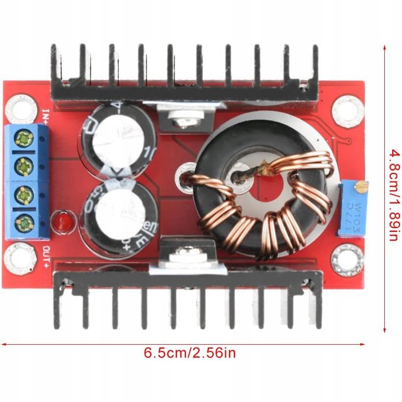 Przetwornica DC-DC 150W - 10A/ 12-35V - STEP-UP