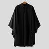 INCERUN Men Spring Long Sleeve Buttons Up Layers Irregular Shirts Cloak Tops