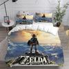 Anime Legend of Zelda Comforter Quilt Bed Cover Duvet Cover Pillow Case 2-3 Pieces EU Single EU Double US Twin Sets Kids Adult