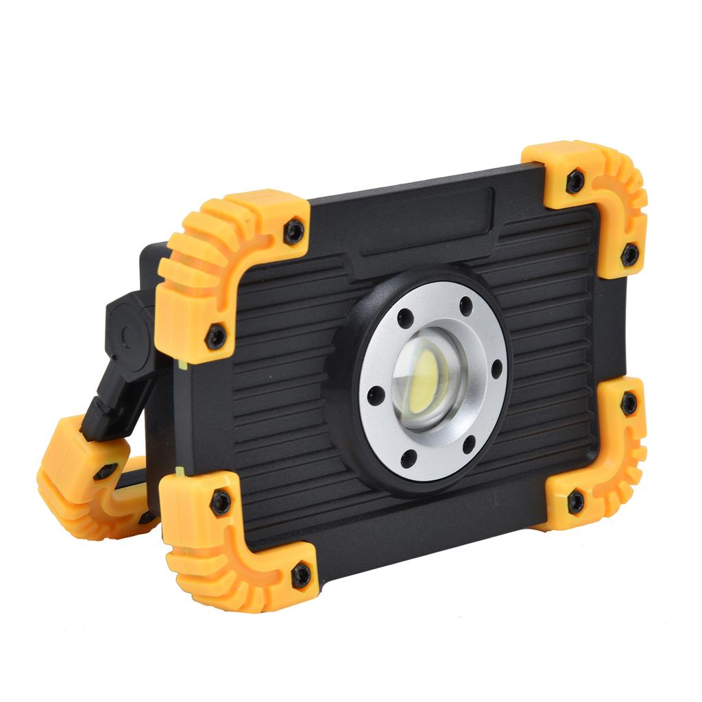 LED Emergency Flood Light Mini COB Work Light Portable Round USB Charging Camping Light for Outdoor