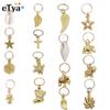 5Pcs/set Silver Metal Hair Rings Braid Dreadlocks Bead Hair Cuffs Dread Tube Charm Dreadlock Hair Accessories Extension