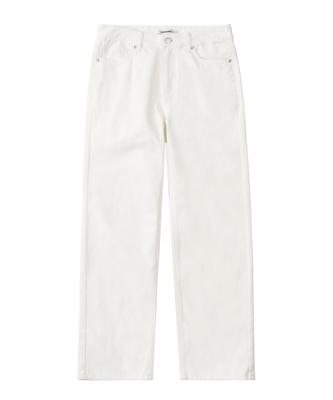 EXCONTAINER Wide Denim Pants (Cream)