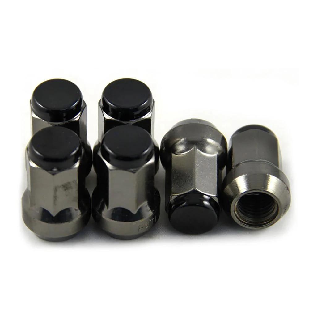 20pcs Car Wheel Rims Lug Bolts M12x1.25/1.5 Steel Anti Theft Universal Racing Wheel Nuts Fit for Nissan Toyota Mazda Auto Parts