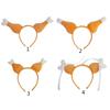 Spoof Turkey Leg Hairhoop Plush Chicken Leg Headband Cosplay Costume Festive Party Headdress Adult Kids Funny Headpieces