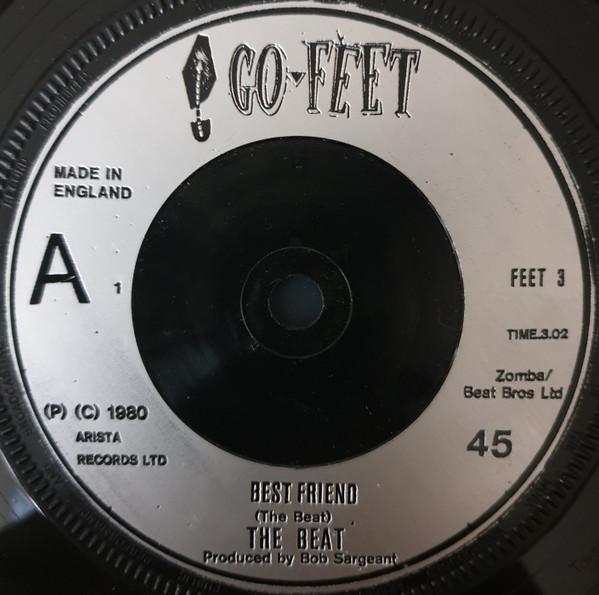 

7inch Record BEAT - Best Friend / Stand Down Margaret ( FEET3 GO-FEET 1980 UK Rock Used