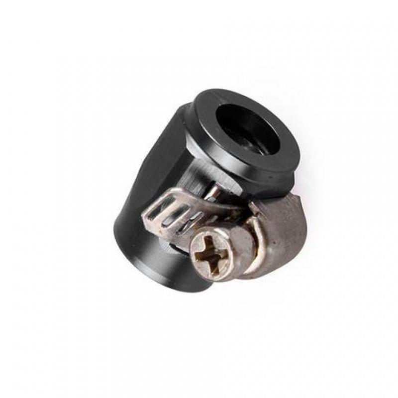 Fuel Oil An4 12Mm Aluminium Lightweight Anodised Reusable Black Hose Fittings