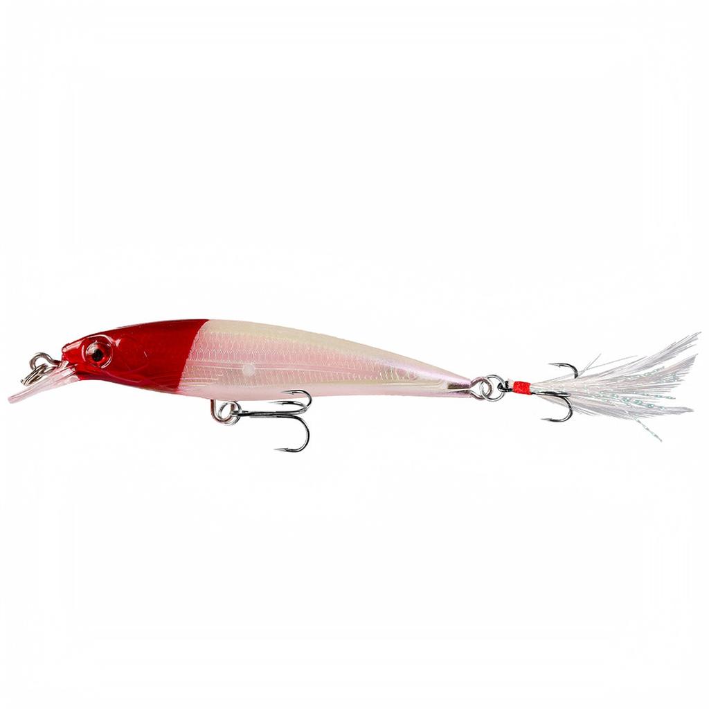 - Slow Sinking Hard Plastic Lifelike Fishing For, 5 Color Options
