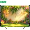 1Pcs Gracious Garden Glow Decoration Background Winter Backdrop Decorations For Photo Studio Photo Booth Christmas Party