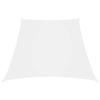 VidaXL Sunshade Sail Oxford Fabric Trapezoid 2/4x3 M White 135296