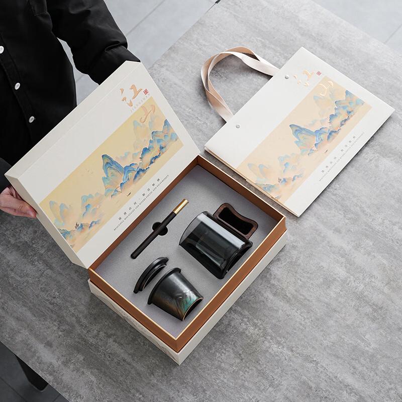 Hanton Thousand Miles Rivers and Mountains Ceramic Gift Set