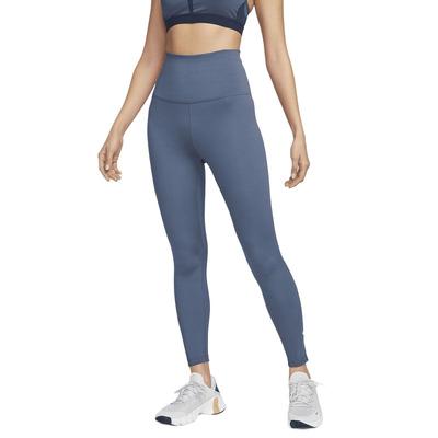 Nike Sportlicher Lifestyle Serie Logo Atmungsaktive Trainingshose Slim Fit Yogahose Damen Hose Blau DV9021-491