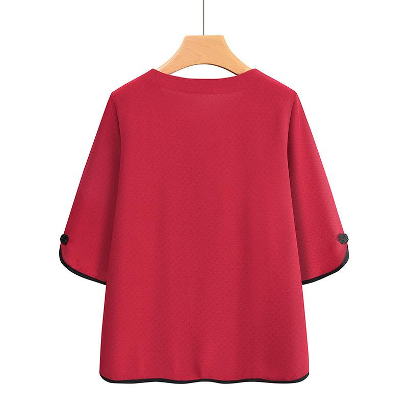 Damski 2-częściowy zestaw piżamowy Koszulki z krótkim rękawem Luźne spodnie Bielizna nocna Odzież wypoczynkowa Zestaw PJS