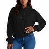 Women's Fashionable And Casual Long-sleeved Hooded Sweatshirt Top