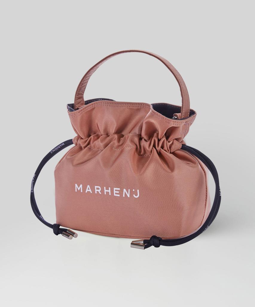 Marhen.J Charong Nylon Mini Bucket Crossbody Bag