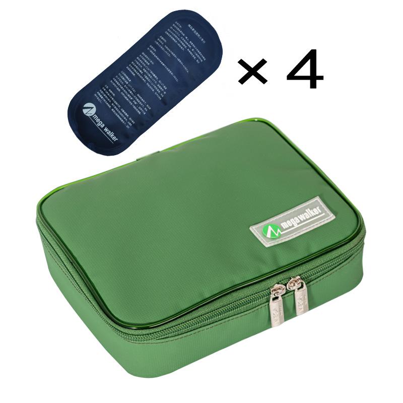 Large Insulated Portable Outdoor Medicine Cooler Bag for Insulin with Ice Pack