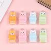 2Pcs/Set Animal Shaped Eraser Clean Few Shavings Cartoon Eraser Roller Eraser