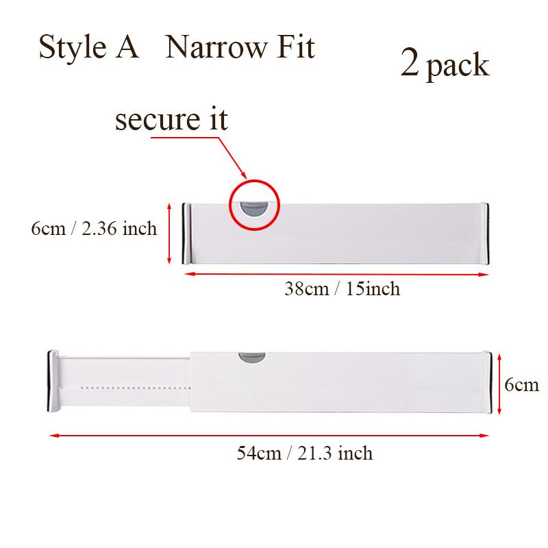 Adjustable Drawer Divider Organizer Expandable Separators For Clothes Underwear Socks Kitchen Utensils Storage Partition Board S