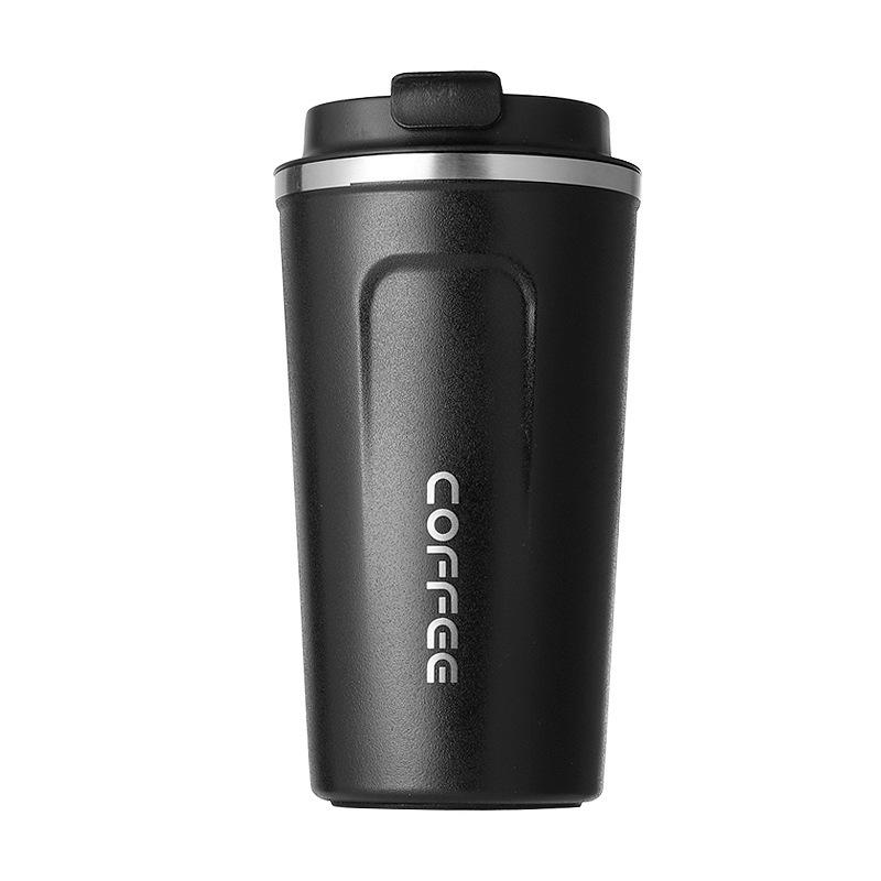 3rd Gen Stainless Steel & Silicone Insulated Coffee Cup - Portable, Stylish Business Gift with Logo Printing