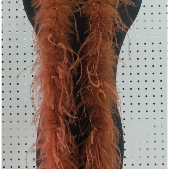 DIY 2 Meter Flauschige Straußenfederboa 1-lagig Dick Hochwertige Federboa Schal für Hochzeitskleid Dekor Maßgeschneiderter DIY Schal