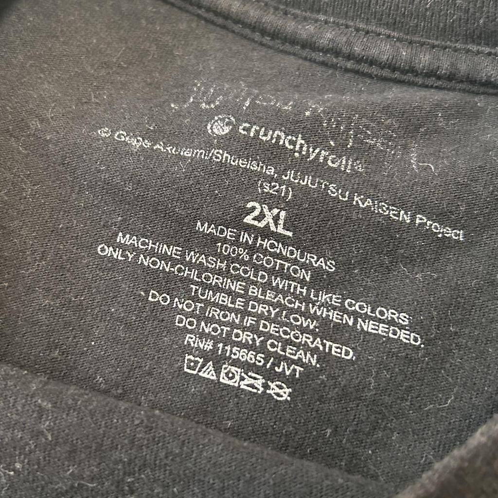 [USED] Jump Jujutsu Kaisen T-shirt 2XL Anime