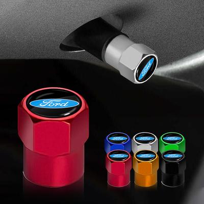 4 Adet Araba Sibop Kapağı Kapağı Su Geçirmez Araba Şekillendirme Araba Aksesuarları Focus Mondeo MK1 MK2 MK4 MK3 Fiesta ST Line Kugo Transit Escape Fusion İçin