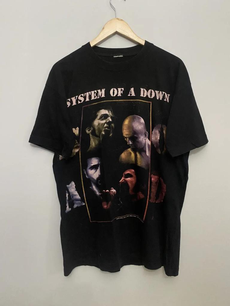 2006 System Of A Down Vintage Nu Metal Band T-shirt Unisex