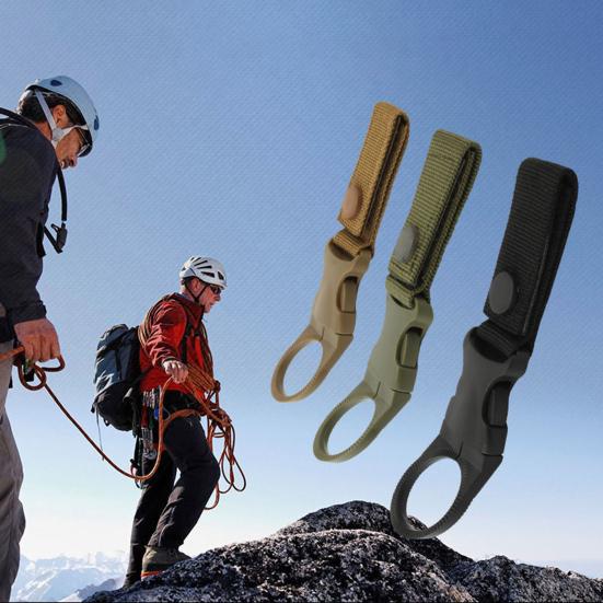 2ks Závěsné přezky na rychlovarné konvice Držák kroužků na láhve na vodu Odolný proti opotřebení Silná zátěž Outdoor Camping Spony na vodu
