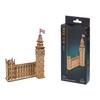 UGEARS Wooden 3D Puzzle Big Ben Model Kit for Adults Easy Craft London Building Kit 63 Pieces - - -