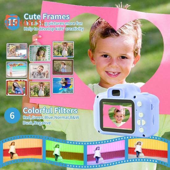 Cámara de natación para niños: resistente al agua, píxeles de alta definición, tamaño de foto extensible, tomas deportivas bajo el agua, cámara para niños, regalo de cumpleaños para niños