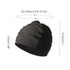 2PCS Polyester Swimming Caps Waterproof Lining Elastic Caps  Swimming Pool