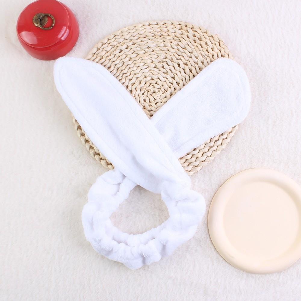 Flexible Plush Curling Iron Like Rabbit Ears Curling Headband No Heat Hair Curling  Ladies белый