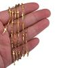 1meter Stainless Steel Chunky Crucifix Chains for Diy Statement Chain Gold Necklace Bracelet Chains Jewelry Making Supp