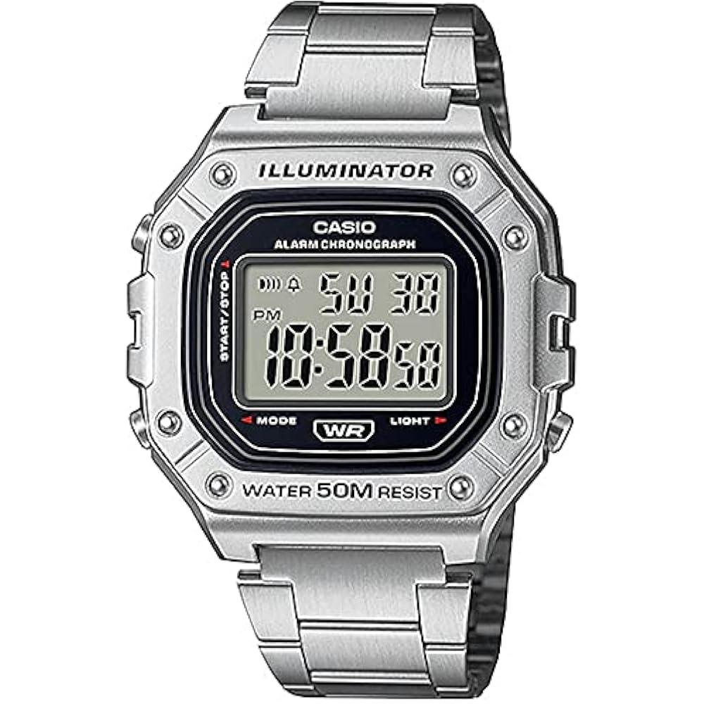[Casio] CASIO Standard Digital Watch W-218HD-1AV with Genuine Box, Men's Cheap Casio Chipukashi M...