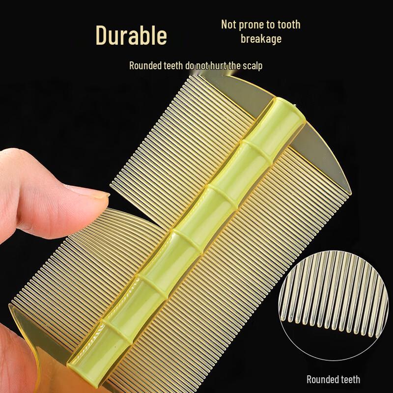 Ultra-Dense Fine-Tooth Comb for Lice & Dandruff