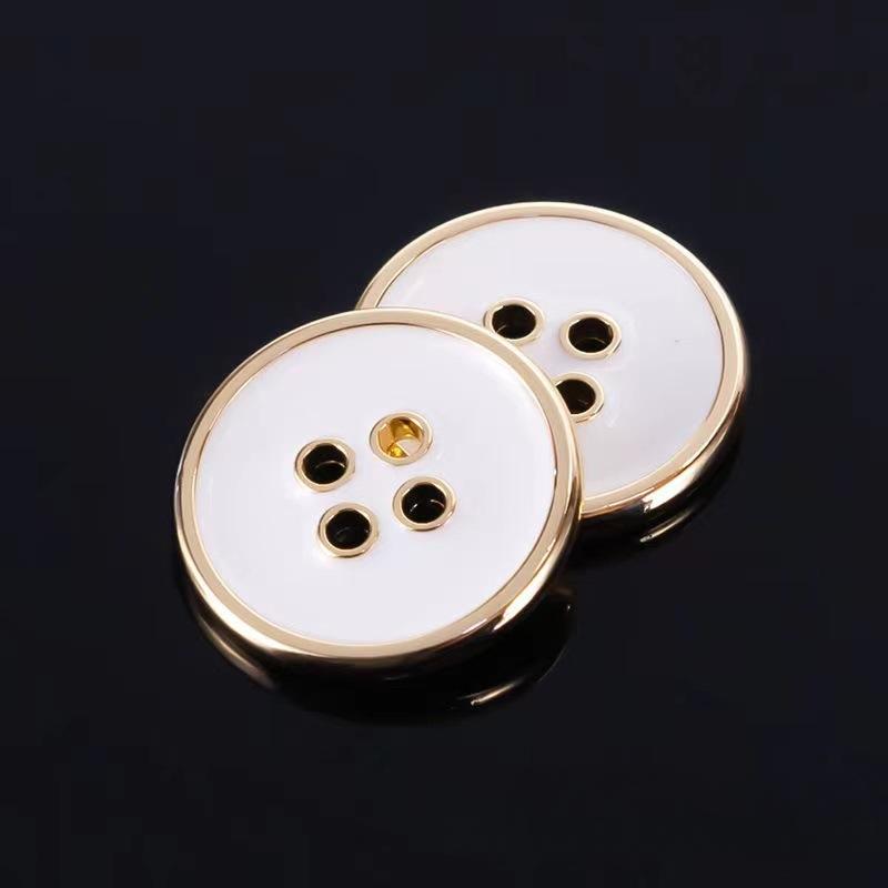 10pcs Creative Shank Buttons Fashionable Diamond-studded Metal Shank Buttons High Quality Buttons Apparel Accessories