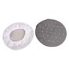 5Pcs Hair Net Rhinestone Decor Invisible Elastic Edge Hollow See-through Hair Fixing Anti-slip Ballet Dance