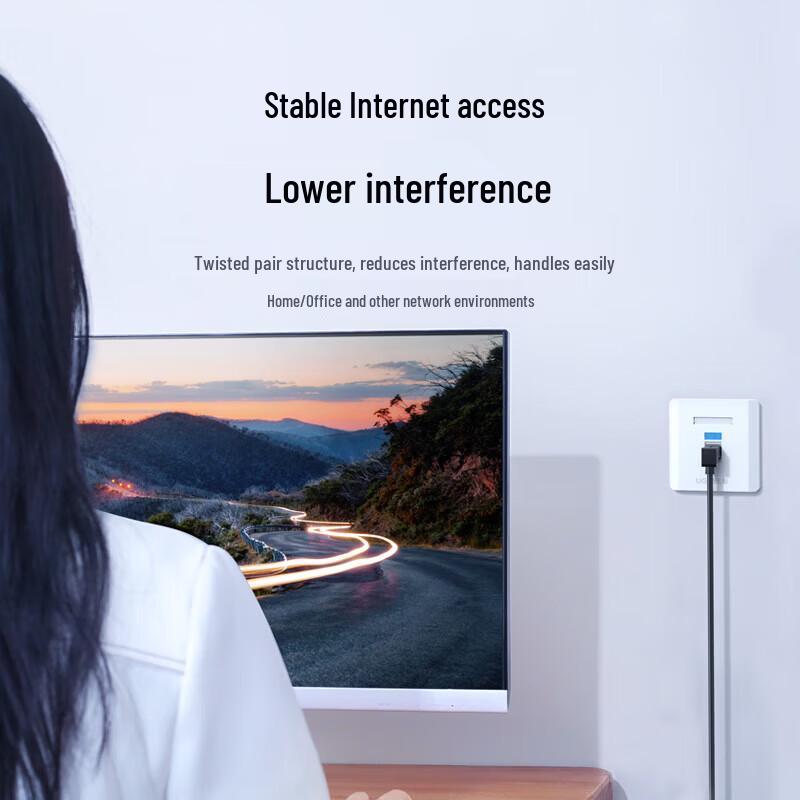 Ugreen CAT6 90-Degree Right-Angle Gigabit Ethernet Cable