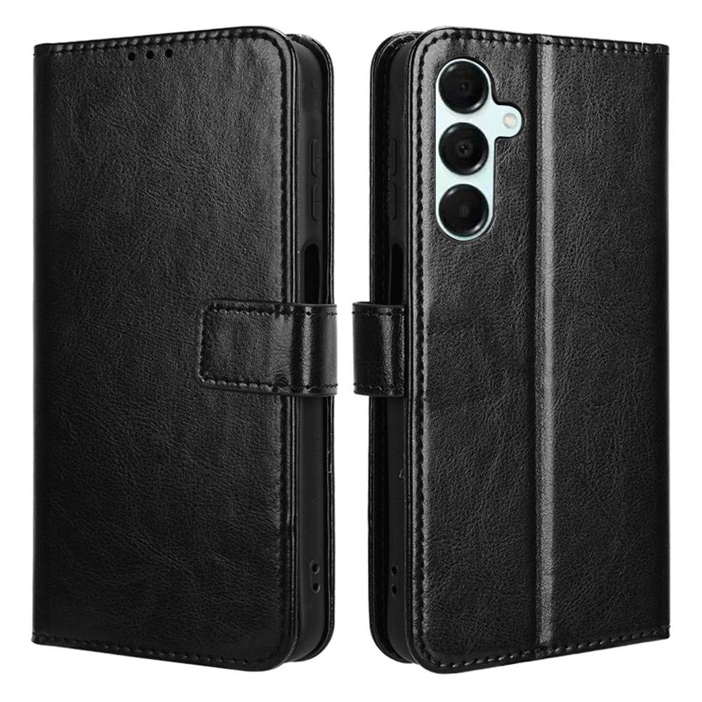 For Samsung Galaxy A16 5G/A16 4G Case Crazy Horse Texture PU Leather Phone Wallet Cover
