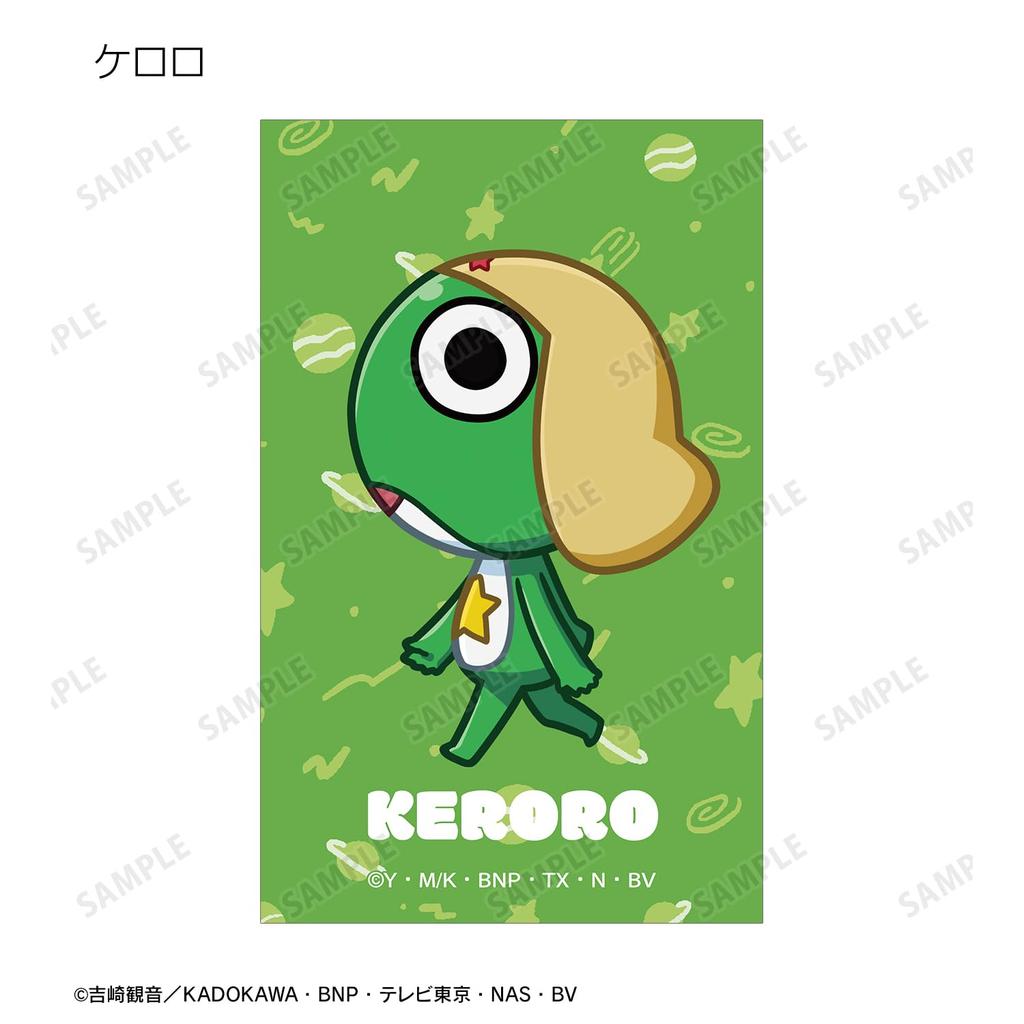 Anime Sammel Chibi Toko Illustrationskarten Box mit 23 Stück "Sergeant Keroro"
