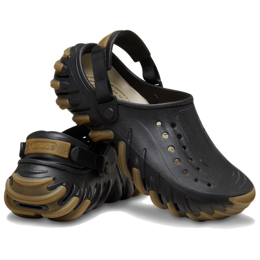Crocs Echo Clog Comfortable and Stylish Clogs Unisex Black