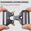 Adjustable Tactical Dog Collar Suitable For Medium Large Dogs Walking Training Collar Labrador Husky French Bulldog Collars Dog Supplies Decor