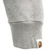 A BATHING APE Long sleeve reversible sweatshirt trainer gray Men's Used