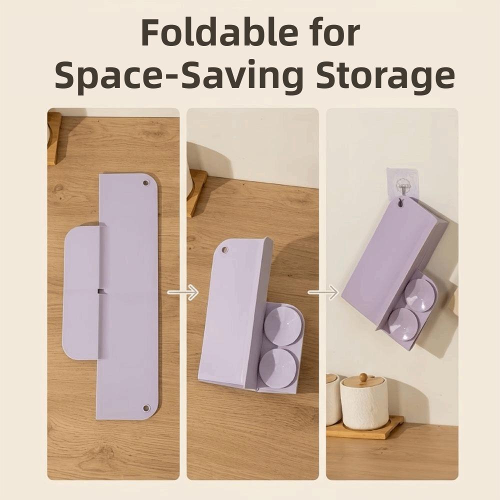 Foldable Water Blocking Board Suction Cup Base Suction Cup Baffle Kitchen Sink Guard Household Use