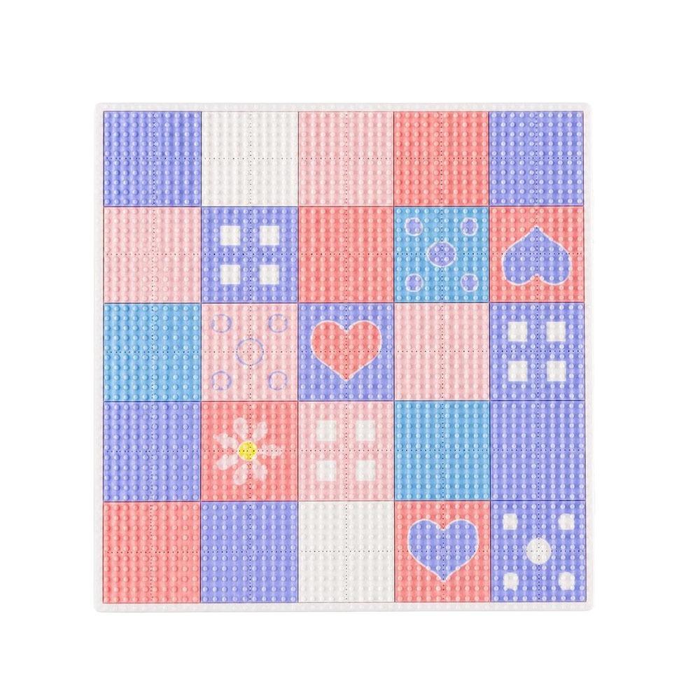 52Pins Fuse Bead Pegboard Reusable Square Bead Boards New Perler Bead Board Pixel Art Making