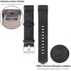 Compatible for Fitbit Charge 2 Bands, VOMA Genuine Leather Replacement Wristband Strap for Fitbit Charge 2 HR Women Men
