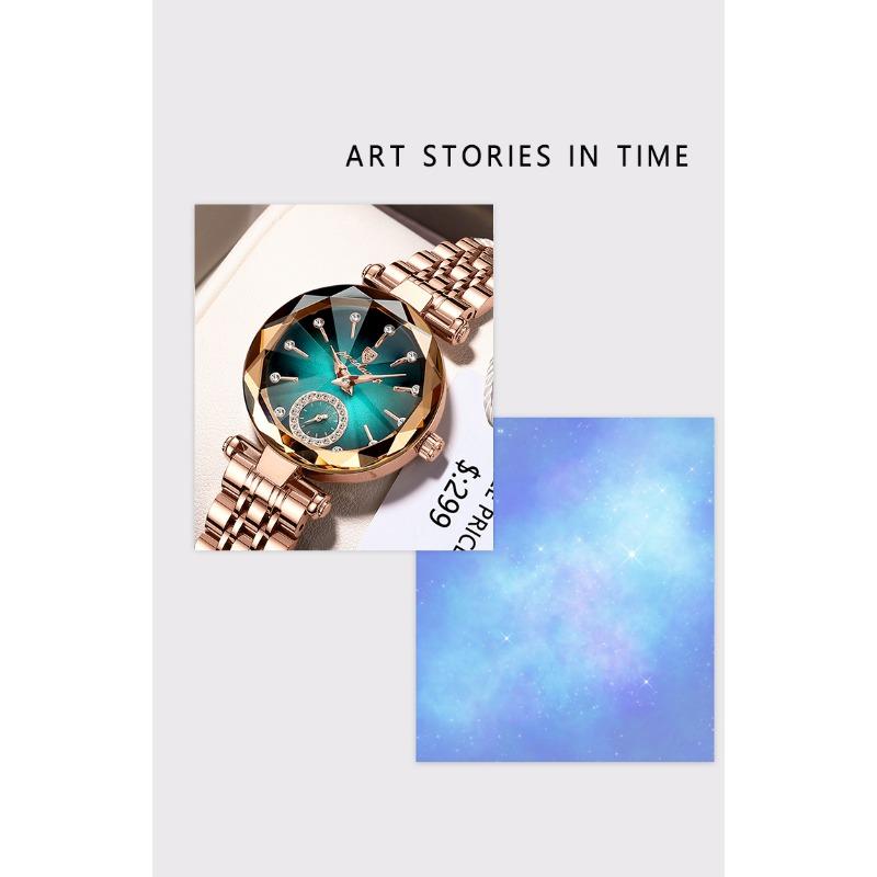 POEDAGAR Elegant Luxury Women's Quartz Watches Waterproof Stainless Steel Watch Casual Fashion Ladies Wristwatch