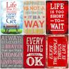 Cassic Quotes Retro Tin Sign, Life Is Too Short To Want Poster, Metal Plaque, Vintage Home Decor, Metal Plate, Room Wall Decor